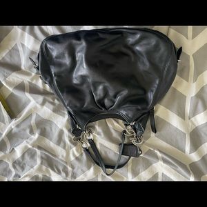 Black coach purse
